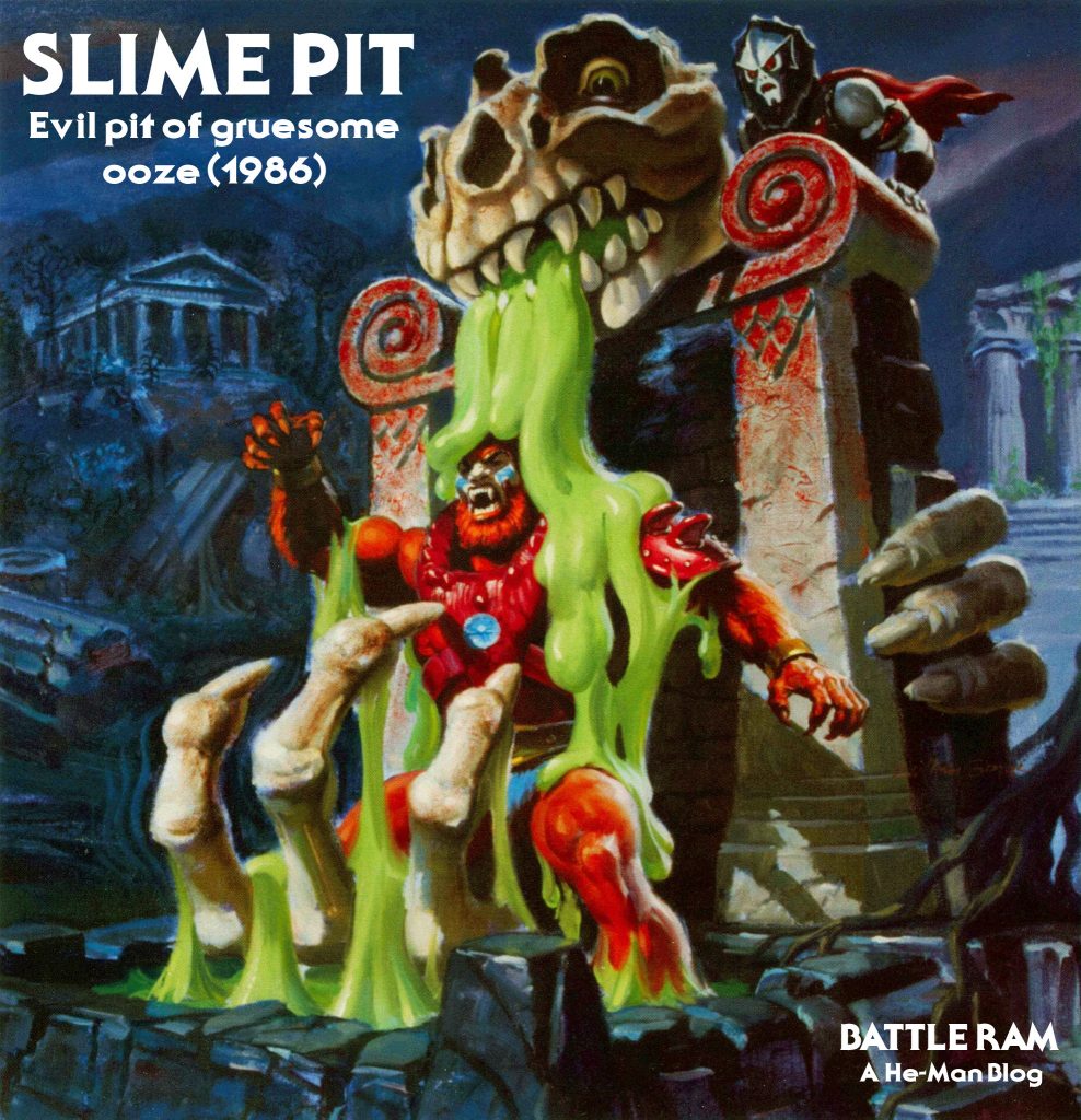 Vintage Complete Slime Pit Masters of the Universe MOTU 1986 by Mattel