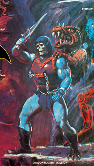 Dragon Blaster Skeletor Evil Leader Dreadful Dragon 1985