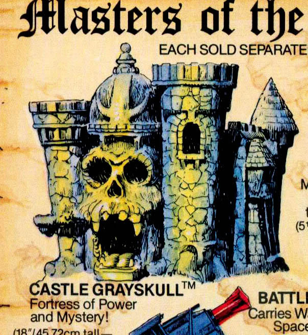 Castle Grayskull: Fortress of mystery and power (1982) | Battle Ram