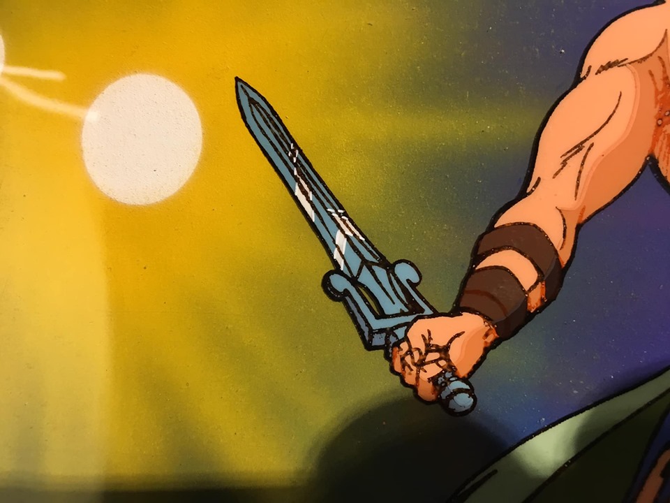 He-Man She-Ra Custom Power Sword Replica Masters of the Universe MOTU cosplay 