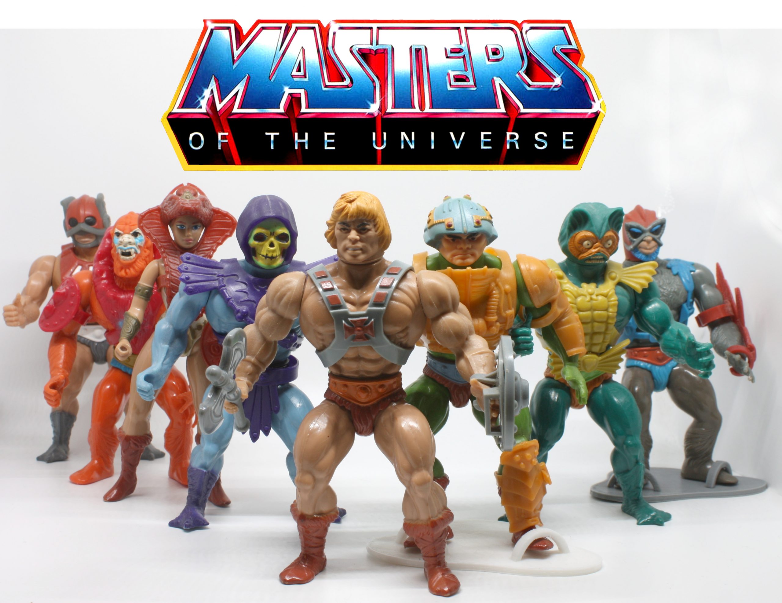 - MOC Masters of the Universe MotU Origins Vintage Head Mattel He-Man