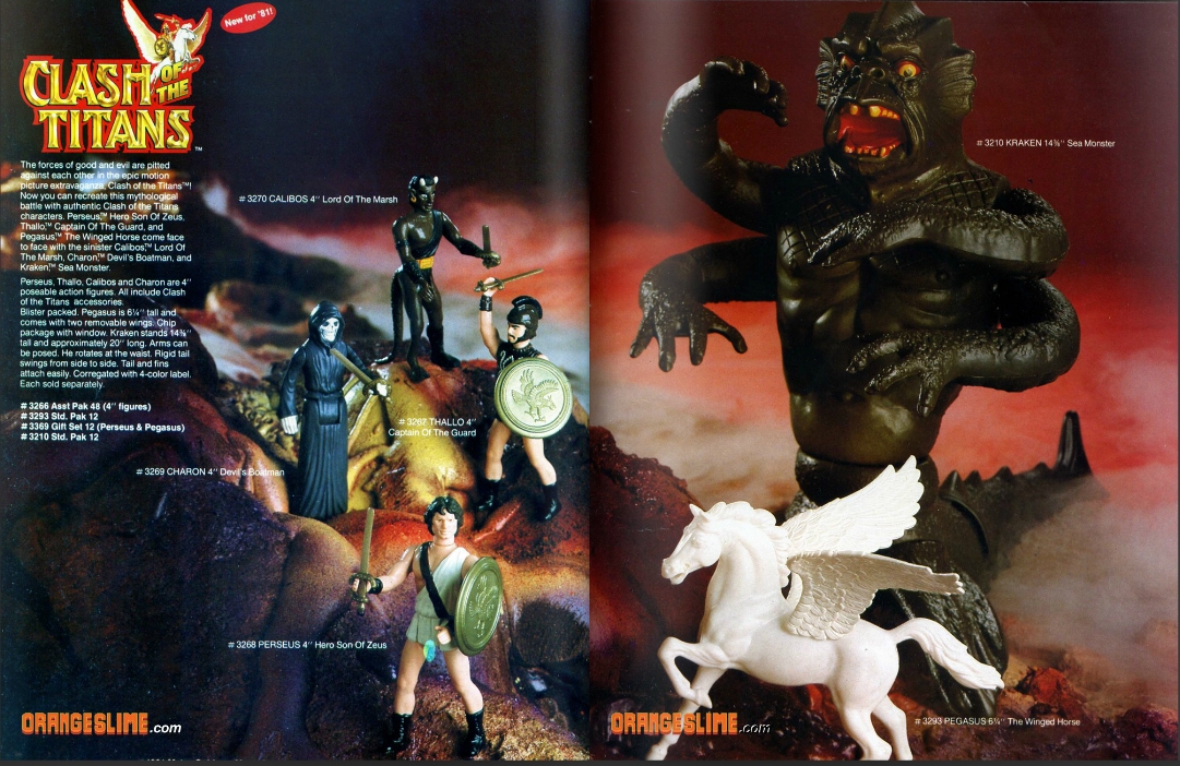 Clash of the Titans I 1981 Catalog I Mattel I