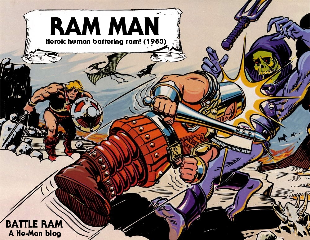 Ram Man: Heroic human battering ram! (1983) | Battle Ram